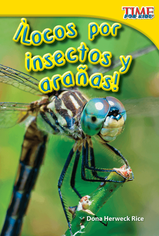 ¡Locos por insectos y arañas!