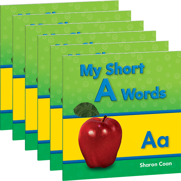 My Short A Words 6-Pack