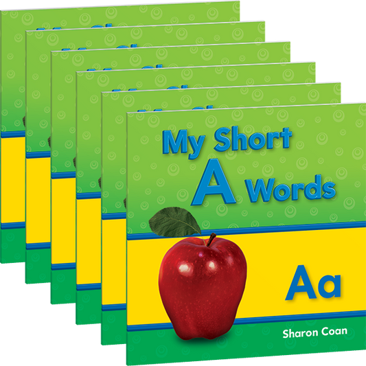 My Short A Words 6-Pack