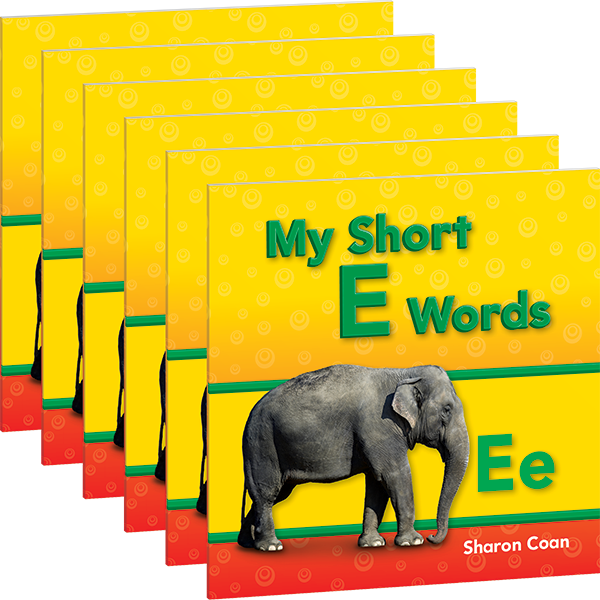 My Short E Words 6-Pack