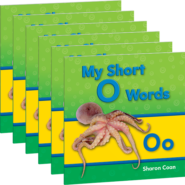 My Short O Words 6-Pack