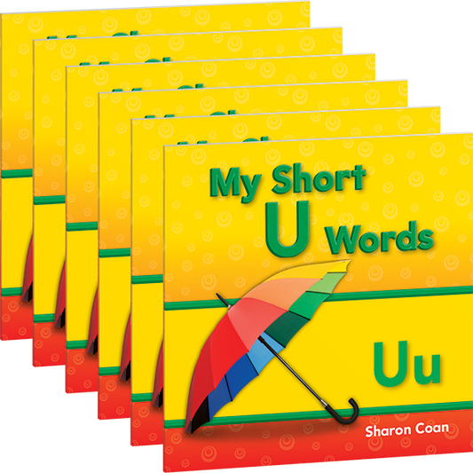 My Short U Words 6-Pack