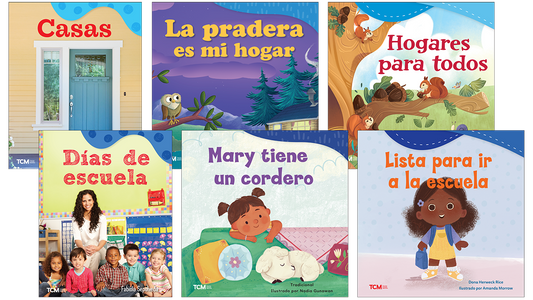 Exploration Storytime: Where Do I Grow and Learn? Spanish 6-Book Set