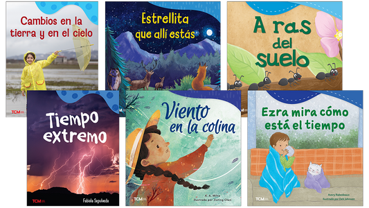 Exploration Storytime: What Effects Our Planet? Spanish 6-Book Set