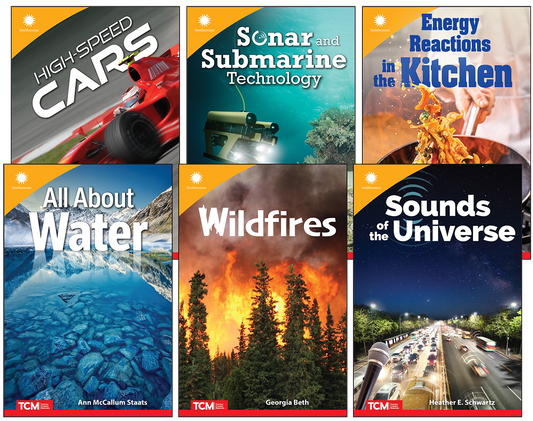 Smithsonian STEAM Physical Science Informational Text for Middle School  6-Book Set