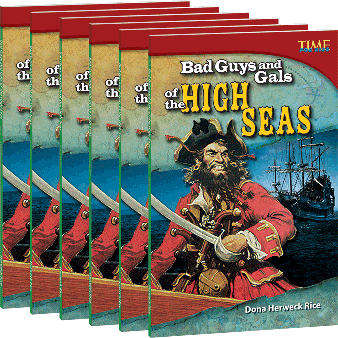 Bad Guys and Gals of the High Seas 6-Pack