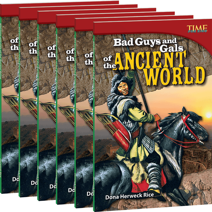 Bad Guys and Gals of the Ancient World 6-Pack