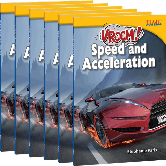 Vroom! Speed and Acceleration 6-Pack