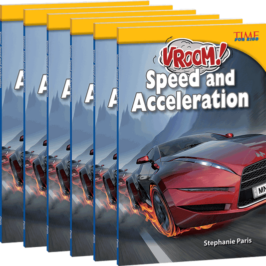 Vroom! Speed and Acceleration 6-Pack