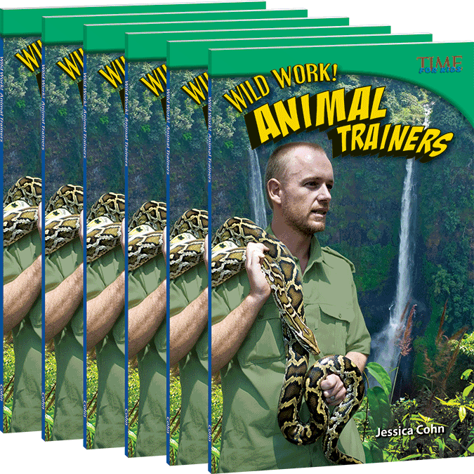 Wild Work! Animal Trainers 6-Pack