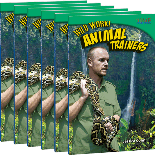 Wild Work! Animal Trainers 6-Pack