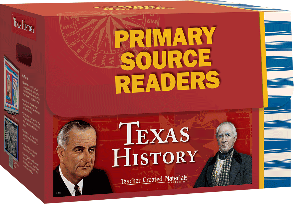 Primary Source Readers: Texas History Kit