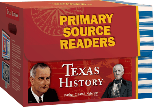 Primary Source Readers: Texas History Kit