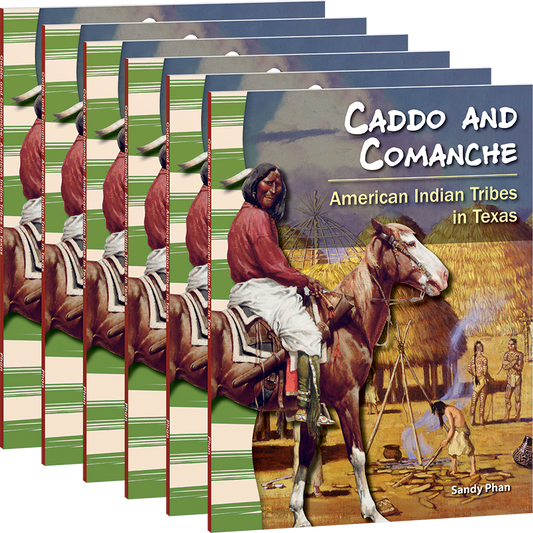 Caddo and Comanche: American Indian Tribes in Texas 6-Pack