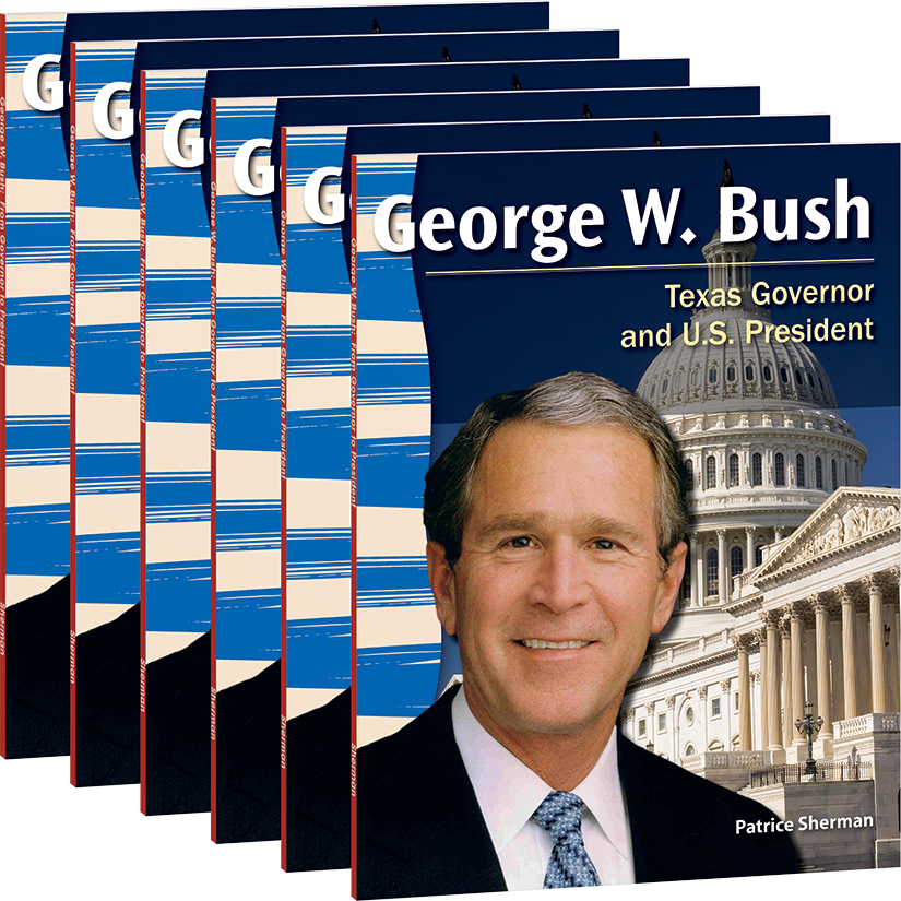 George W. Bush: Texas Governor and U.S. President 6-Pack