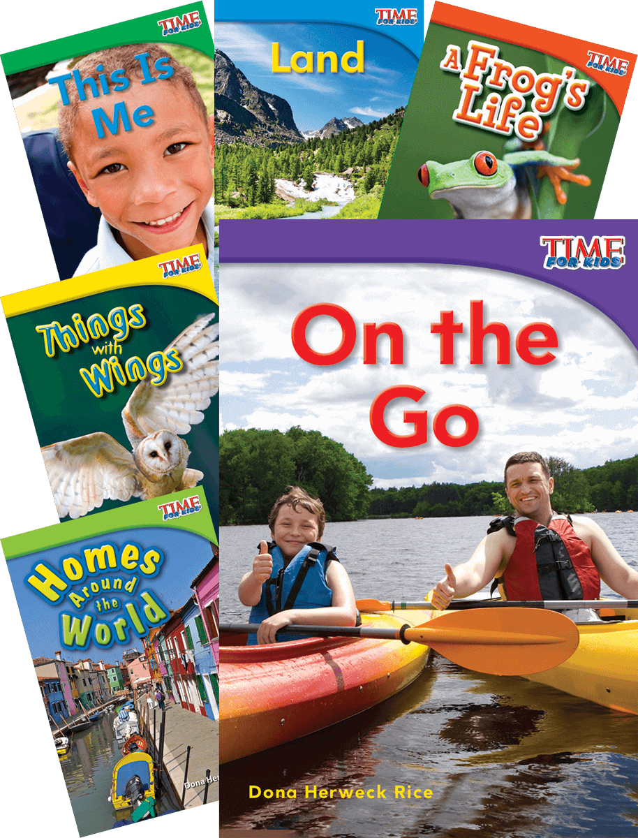 TIME FOR KIDS® Informational Text Grade 1 Readers Set 1 10-Book Set