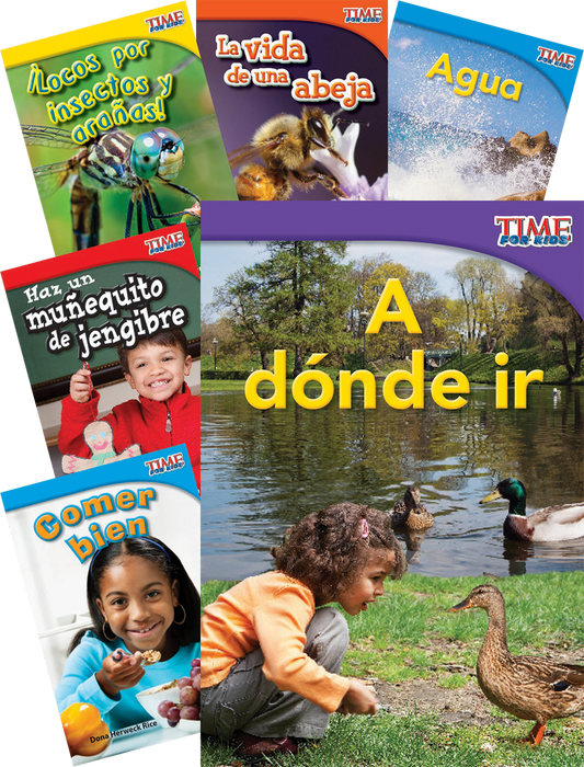 TIME FOR KIDS® Informational Text Grade 1 Readers Spanish Set 3 10-Book Set