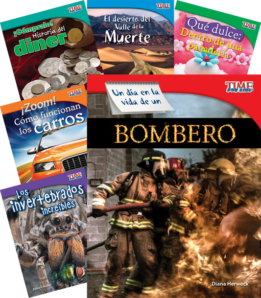 TIME FOR KIDS® Informational Text Grade 3 Spanish Set 3 10-Book Set