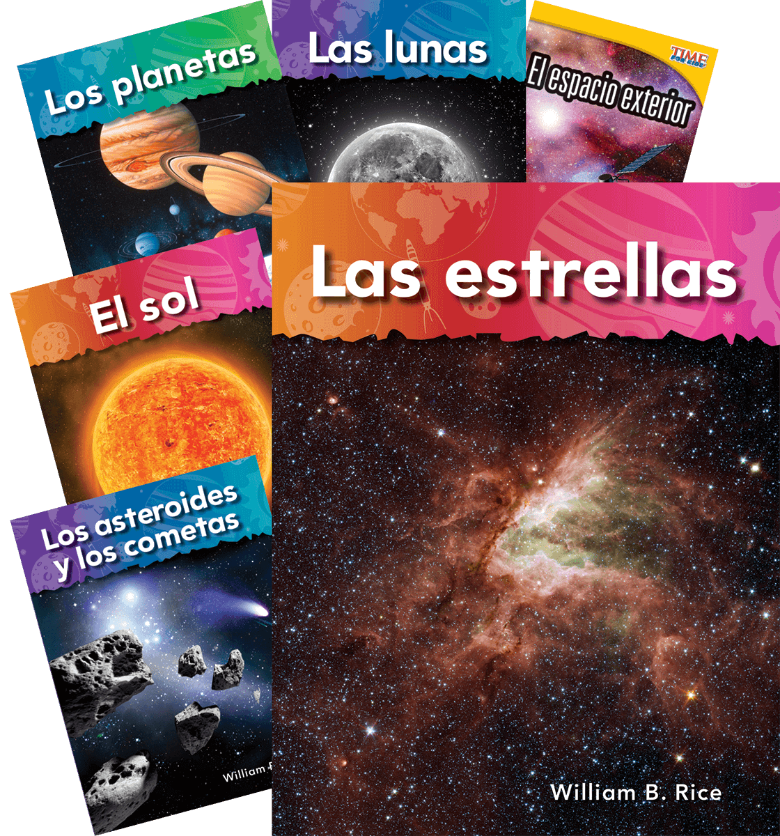 The Solar System Set Spanish