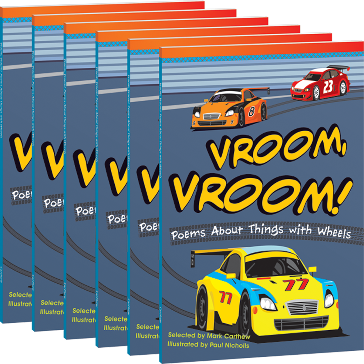 Vroom, Vroom! Poems About Things with Wheels 6-Pack