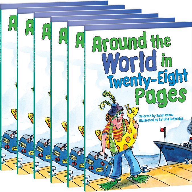 Around the World in Twenty-Eight Pages 6-Pack