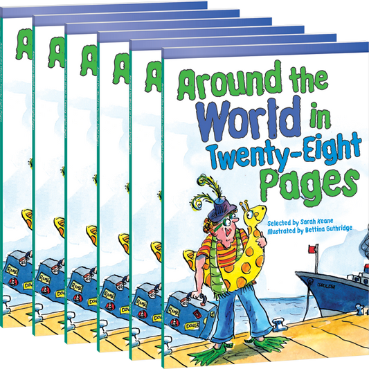 Around the World in Twenty-Eight Pages 6-Pack