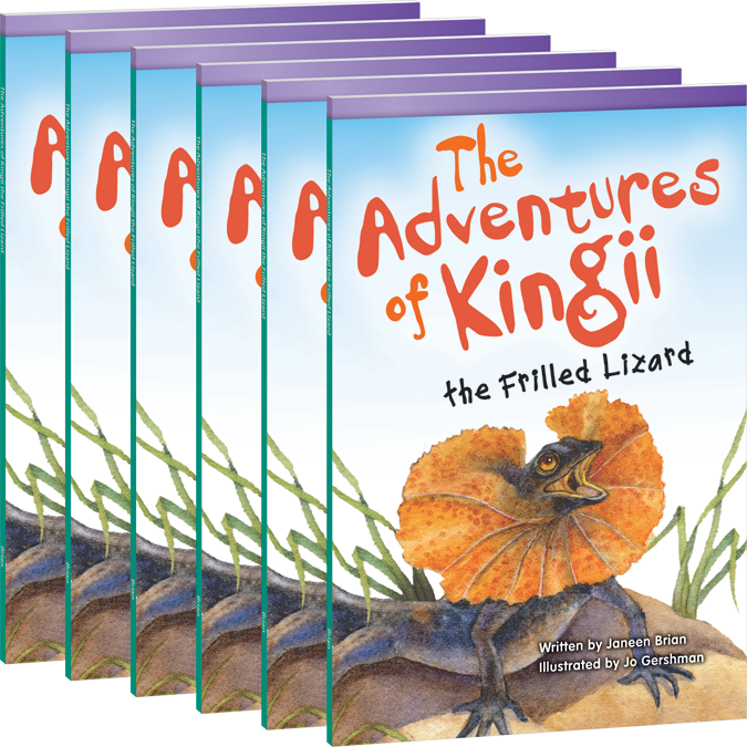 The Adventures of Kingii the Frilled Lizard 6-Pack