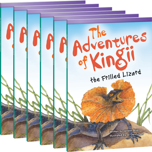 The Adventures of Kingii the Frilled Lizard 6-Pack