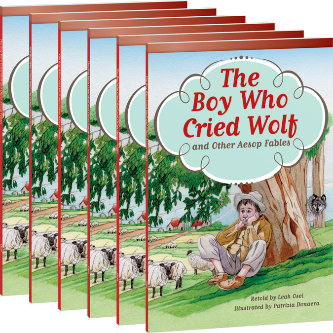 The Boy Who Cried Wolf and Other Aesop Fables 6-Pack