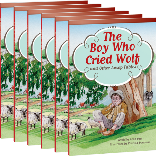 The Boy Who Cried Wolf and Other Aesop Fables 6-Pack