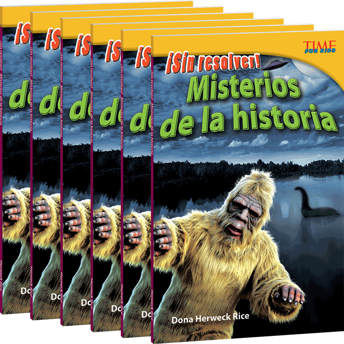 ¡Sin resolver! Misterios de la historia 6-Pack