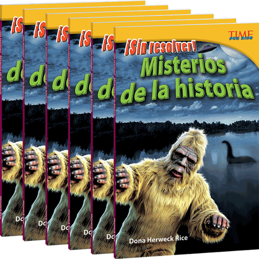 ¡Sin resolver! Misterios de la historia 6-Pack