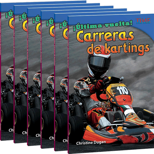 ¡Última vuelta! Carreras de kartings 6-Pack