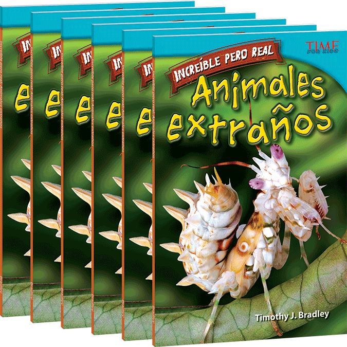 Increíble pero real: Animales extraños 6-Pack