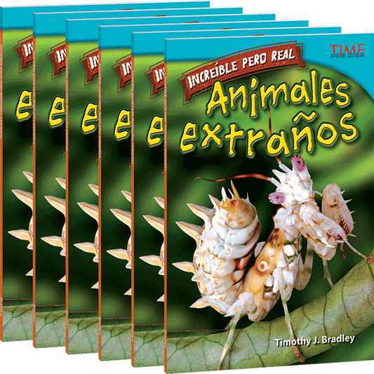 Increíble pero real: Animales extraños 6-Pack