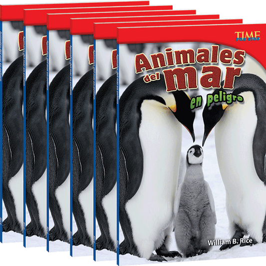 Animales del mar en peligro 6-Pack