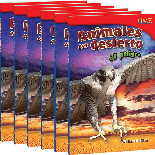 Animales del desierto en peligro 6-Pack