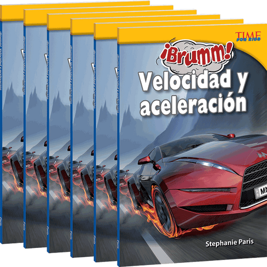 ¡Brumm! Velocidad y aceleración 6-Pack