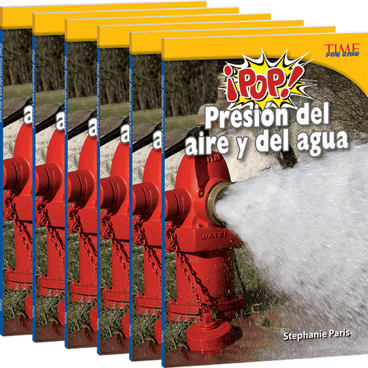 ¡Pop! Presión del aire y del agua 6-Pack