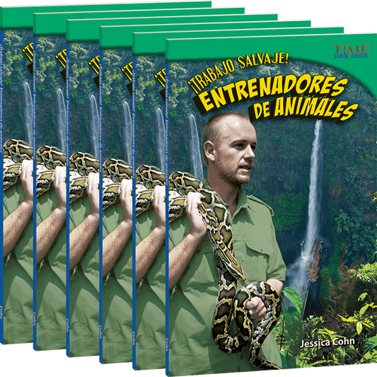 ¡Trabajo salvaje! Entrenadores de animales 6-Pack