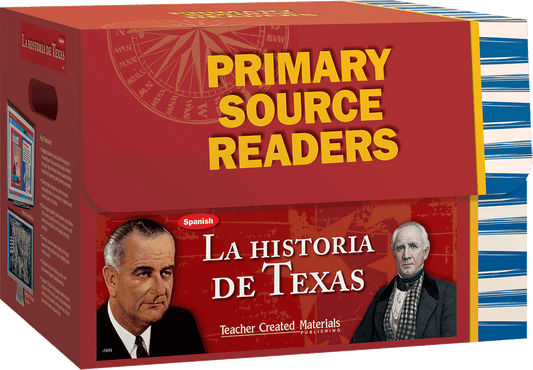 Primary Source Readers: La historia de Texas (Texas History) Kit (Spanish Version)