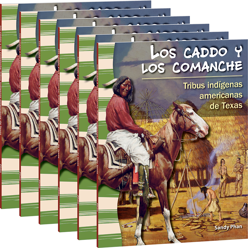 Los caddo y los comanche: Tribus indígenas americanas de Texas 6-Pack