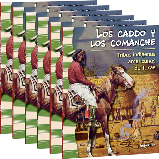 Los caddo y los comanche: Tribus indígenas americanas de Texas 6-Pack