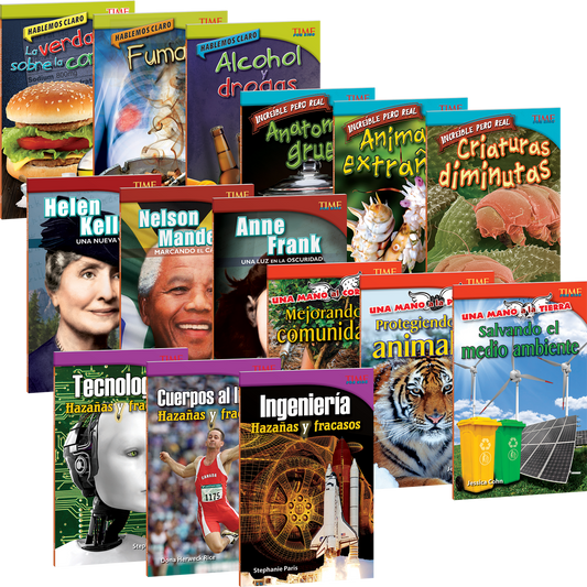 TIME FOR KIDS® Nonfiction Readers: Advanced Plus  Add-on Pack (Spanish)