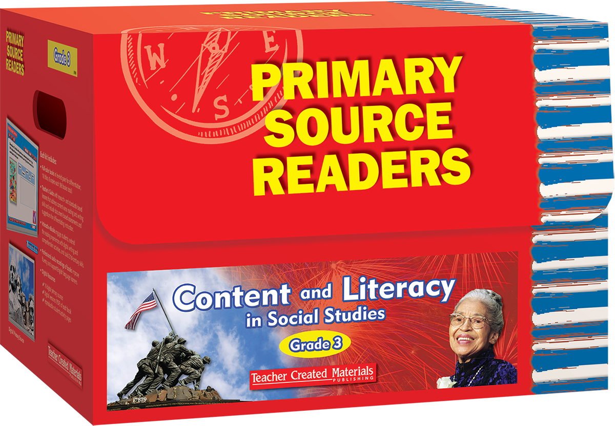 Primary Source Readers Content and Literacy: Grade 3 Kit