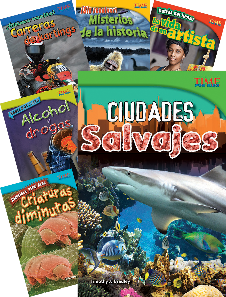 TIME FOR KIDS® Informational Text Grade 4 Spanish Set 3 10-Book Set