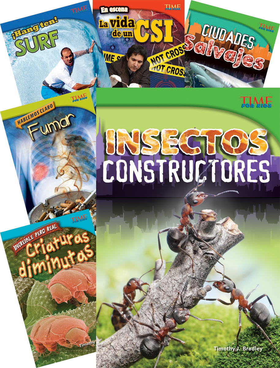 TIME FOR KIDS® Informational Text Grade 4 Spanish 30-Book Set