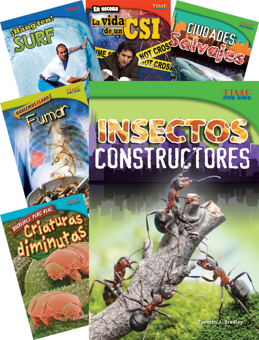 TIME FOR KIDS® Informational Text Grade 4 Spanish 30-Book Set