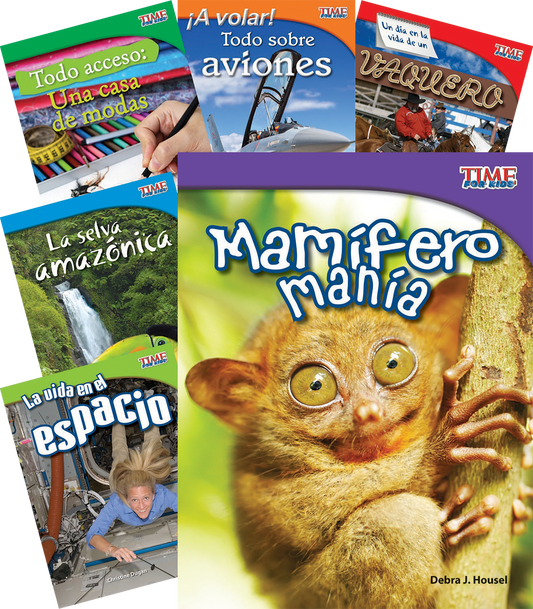 TIME FOR KIDS® Informational Text Grade 3 Spanish 30-Book Set