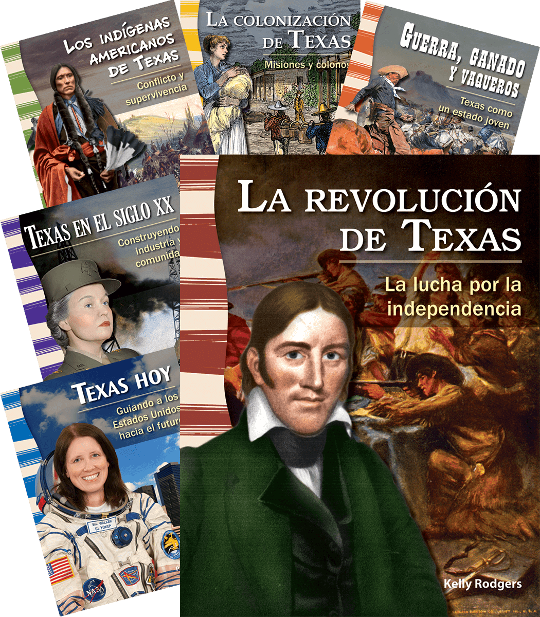 The State of Texas Spanish 8-Book Set